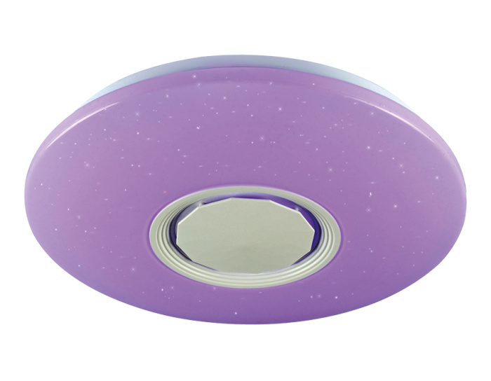 Музыкальный светодиодный светильник c подсветкой RGB Ambrella light FF200