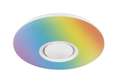 Музыкальный светодиодный светильник c подсветкой RGB Ambrella light FF200