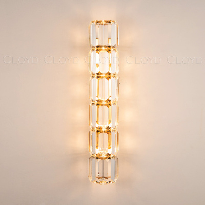 Бра Cloyd ORDINAL-F W5 / выс. 46 см - золото (арт.20297)