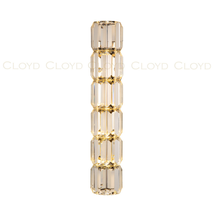 Бра Cloyd ORDINAL-F W5 / выс. 46 см - золото (арт.20297)