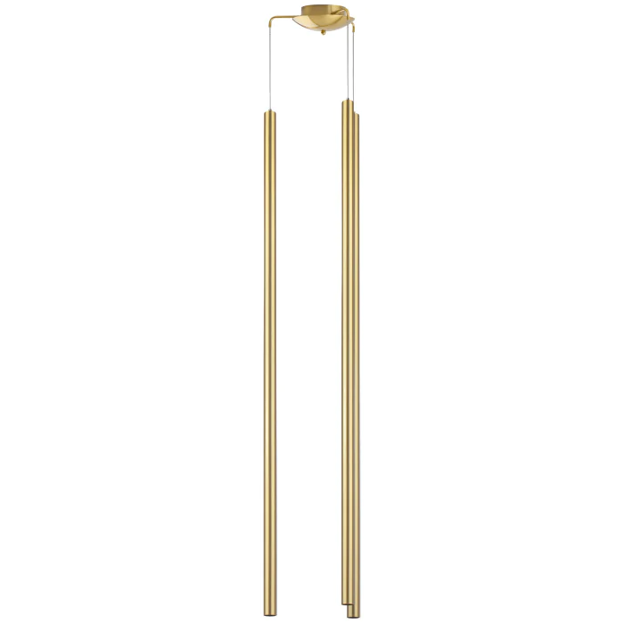Подвесная люстра TUBO LED 15W 900LM 25G ЗОЛОТО 3000K Lightstar L3T747433