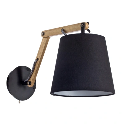Настенный светильник Arte Lamp Pinoccio A5700AP-1BK