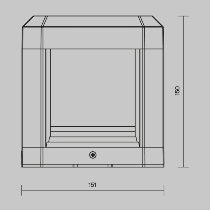 Садово-парковый светильник Maytoni Royal Mile O019FL-L13GR3K