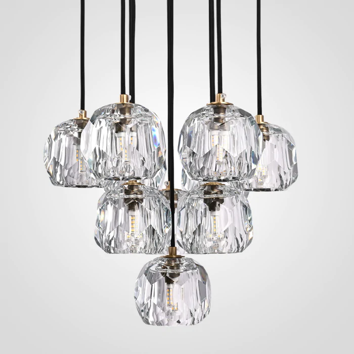 Люстра Boule De Cristal Round Cluster Chandelier 10 ImperiumLoft