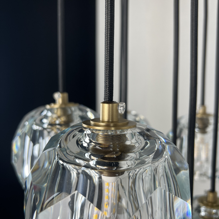 Люстра Boule De Cristal Round Cluster Chandelier 10 ImperiumLoft