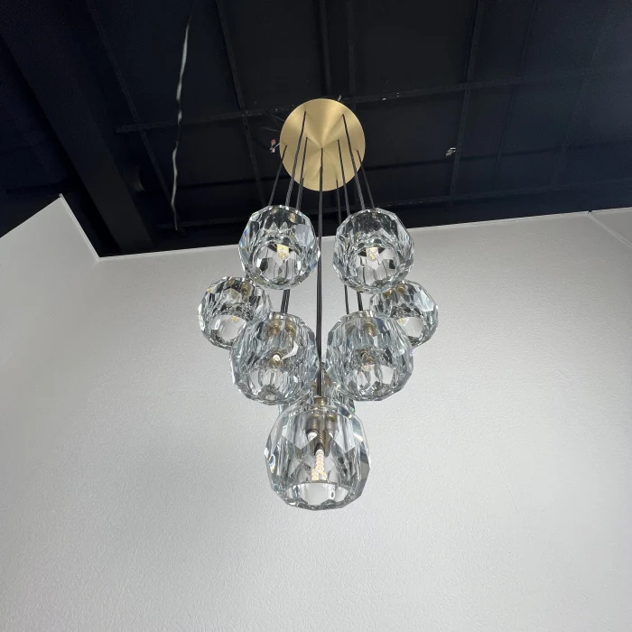 Люстра Boule De Cristal Round Cluster Chandelier 10 ImperiumLoft