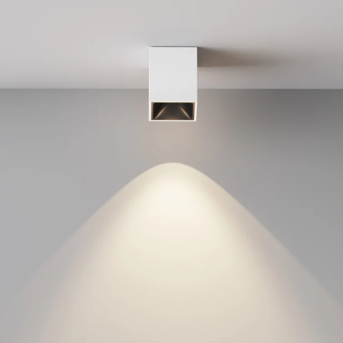 Накладной светильник Maytoni Alfa led C065CL-8W4K-SQ-WB