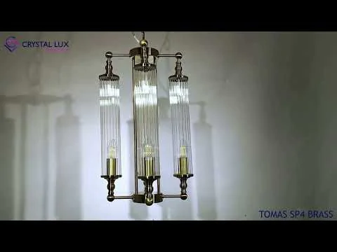 Люстра Crystal Lux TOMAS SP4 BRASS