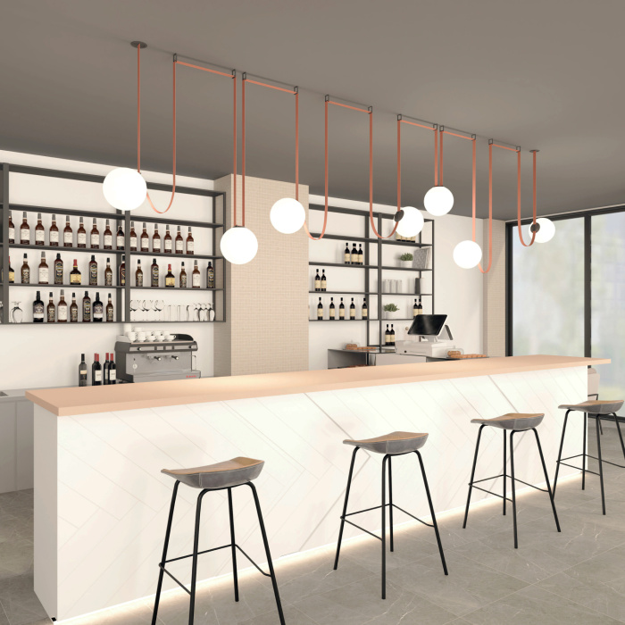 Трековый светильник BELTY ORB DK5555-BK