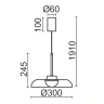 Подвесной светильник Freya Movement FR5602PL-L5W1