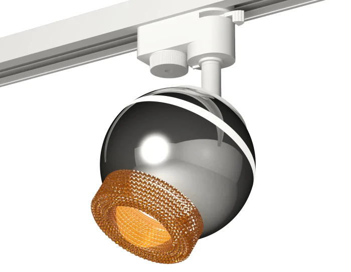 Комплект трекового однофазного светильника с подсветкой Ambrella light XT1104005