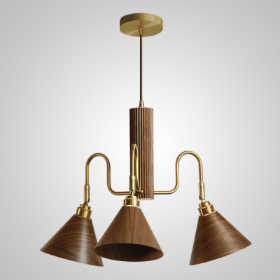 Подвесная люстра DOMENIC B D50 Dark Brown ImperiumLoft