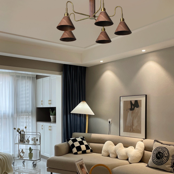 Подвесная люстра DOMENIC B D50 Dark Brown ImperiumLoft