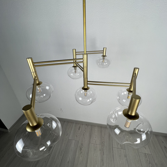 Потолочная люстра TEMPER L7 Gold ImperiumLoft