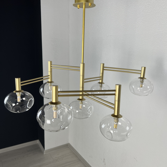 Потолочная люстра TEMPER L7 Gold ImperiumLoft