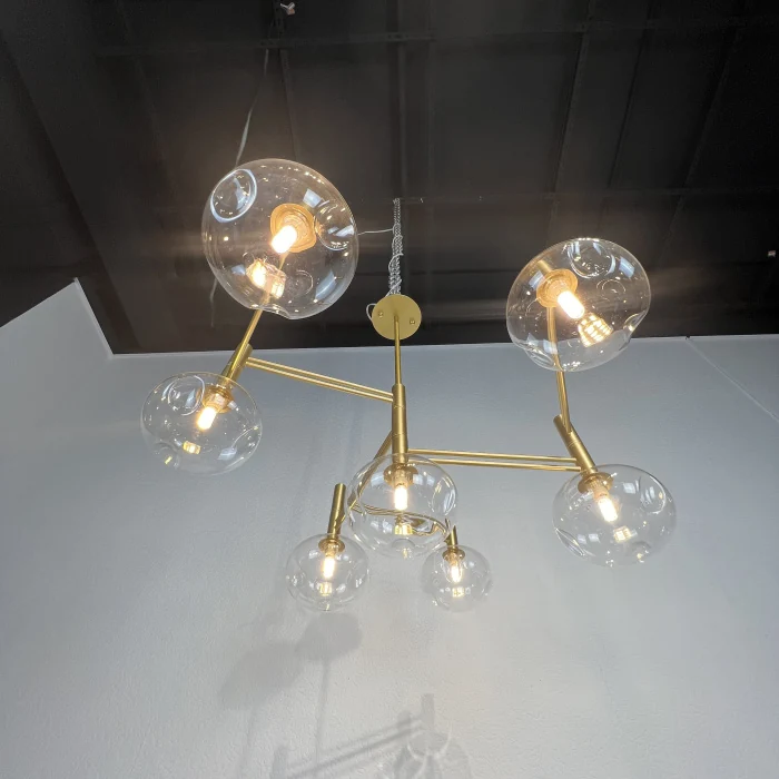 Потолочная люстра TEMPER L7 Gold ImperiumLoft