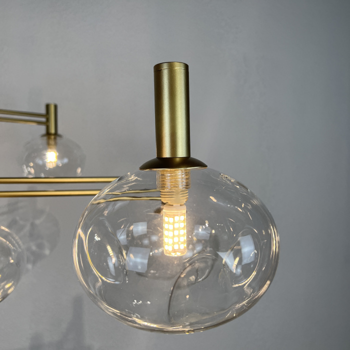 Потолочная люстра TEMPER L7 Gold ImperiumLoft