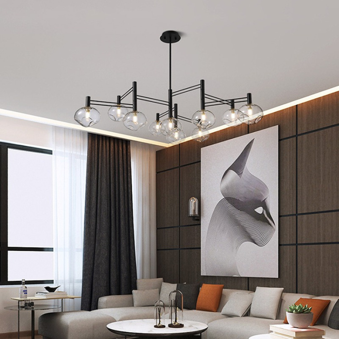 Потолочная люстра TEMPER L7 Gold ImperiumLoft