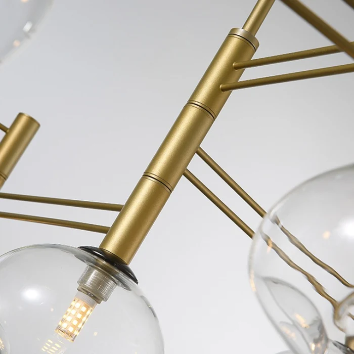 Потолочная люстра TEMPER L7 Gold ImperiumLoft