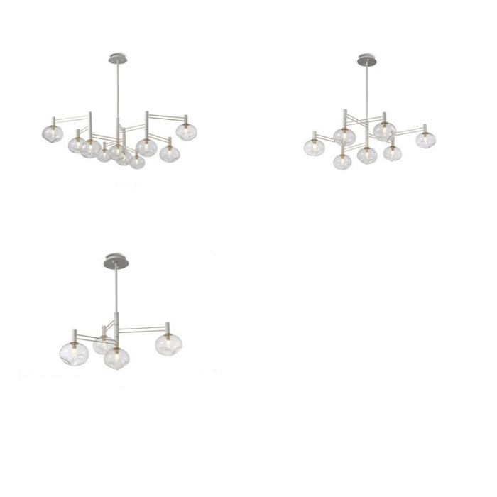 Потолочная люстра TEMPER L7 Gold ImperiumLoft