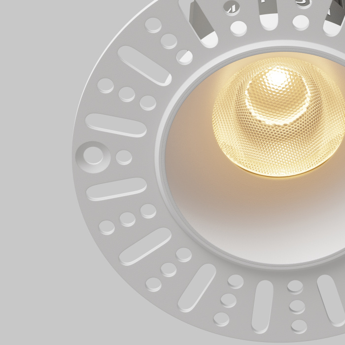 Встраиваемый светильник Maytoni Dip DL124-10W-2.7K-TRS-W