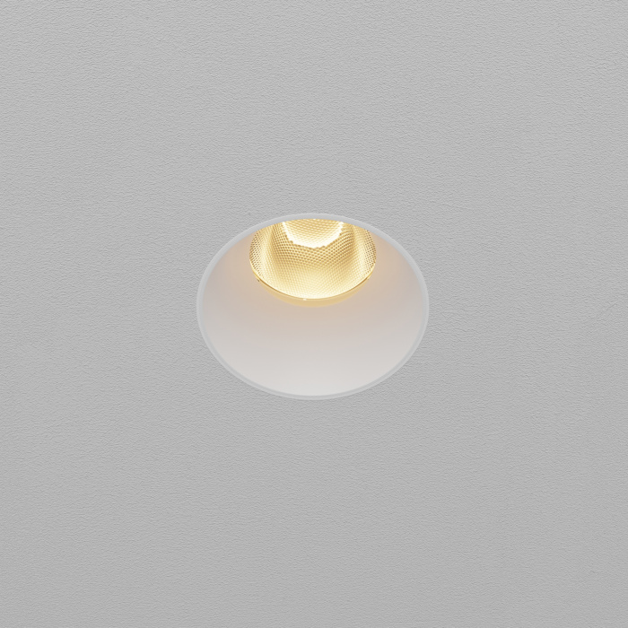 Встраиваемый светильник Maytoni Dip DL124-10W-2.7K-TRS-W