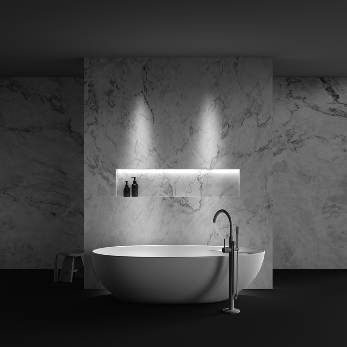 Встраиваемый светильник Maytoni Dip DL124-10W-2.7K-TRS-W