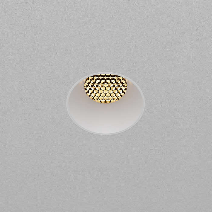 Встраиваемый светильник Maytoni Dip DL124-10W-2.7K-TRS-W