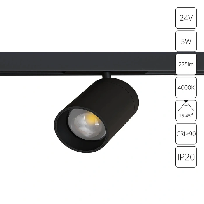 Магнитная трековая система Arte Lamp PRESTO A6228PL-1BK
