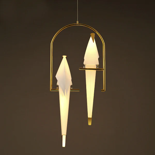 Подвесной светильник Origami Bird Pendant Duo ImperiumLoft