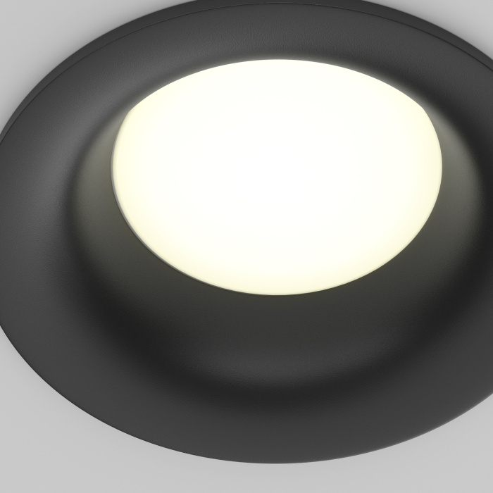 Встраиваемый светильник Maytoni Slim DL027-GX53-B