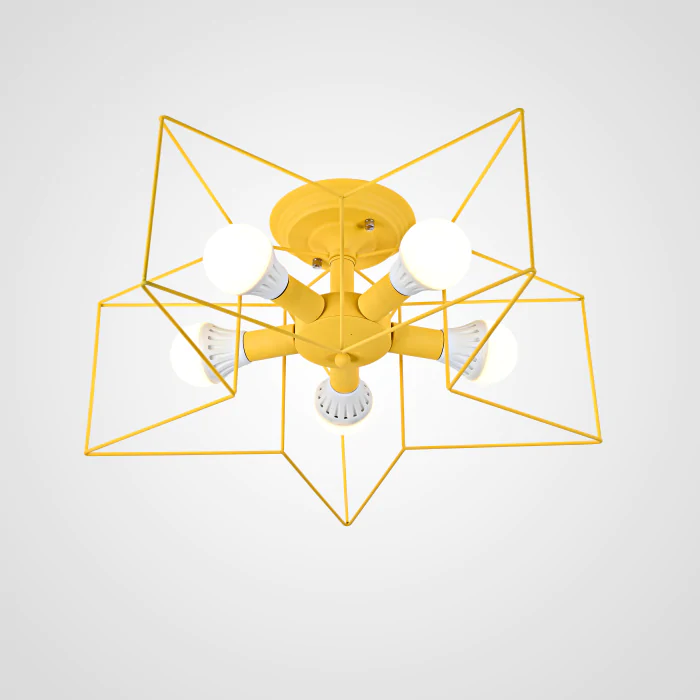 Потолочная люстра ASTERI Yellow ImperiumLoft