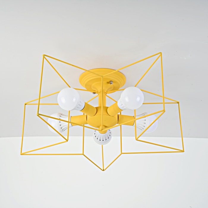 Потолочная люстра ASTERI Yellow ImperiumLoft