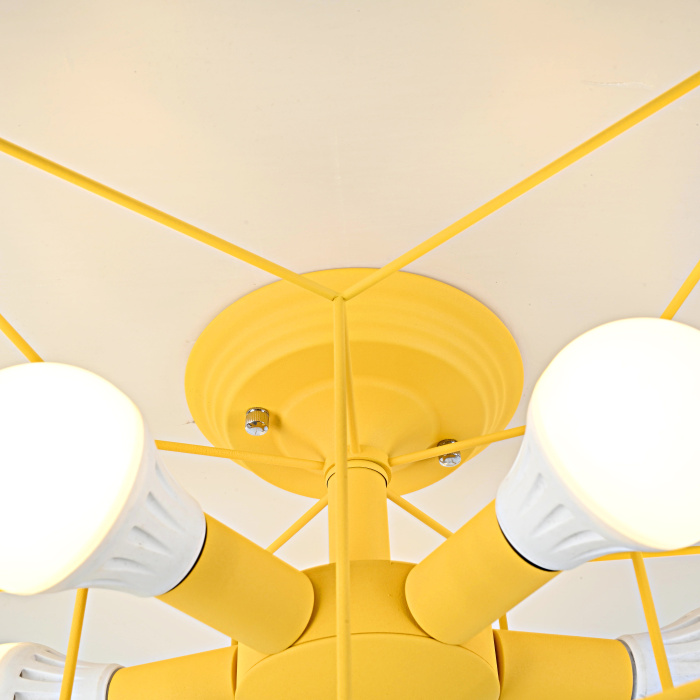 Потолочная люстра ASTERI Yellow ImperiumLoft