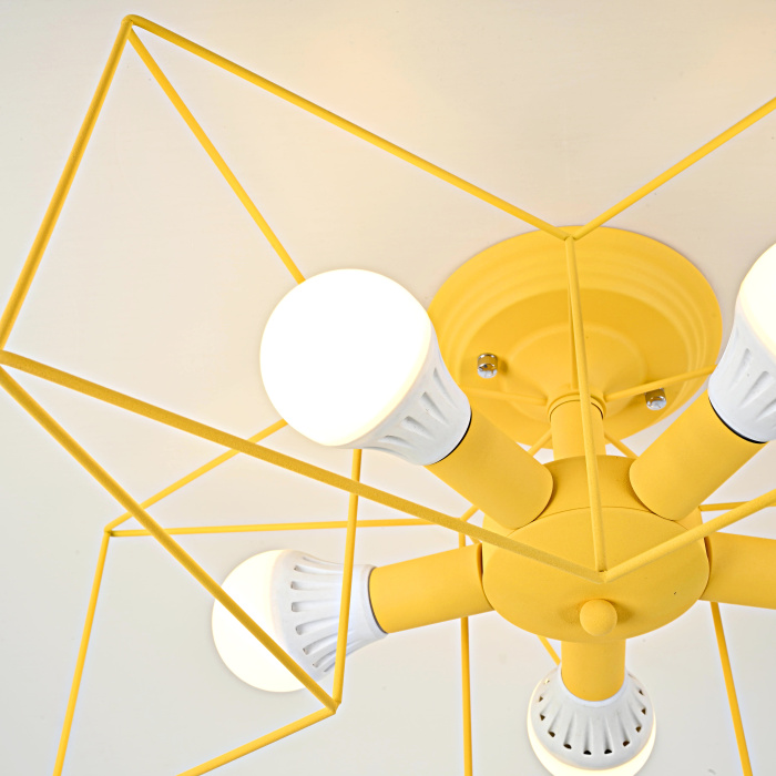 Потолочная люстра ASTERI Yellow ImperiumLoft