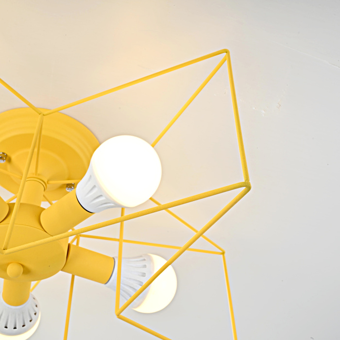 Потолочная люстра ASTERI Yellow ImperiumLoft