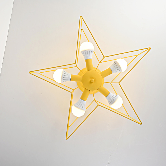 Потолочная люстра ASTERI Yellow ImperiumLoft