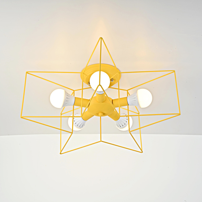 Потолочная люстра ASTERI Yellow ImperiumLoft