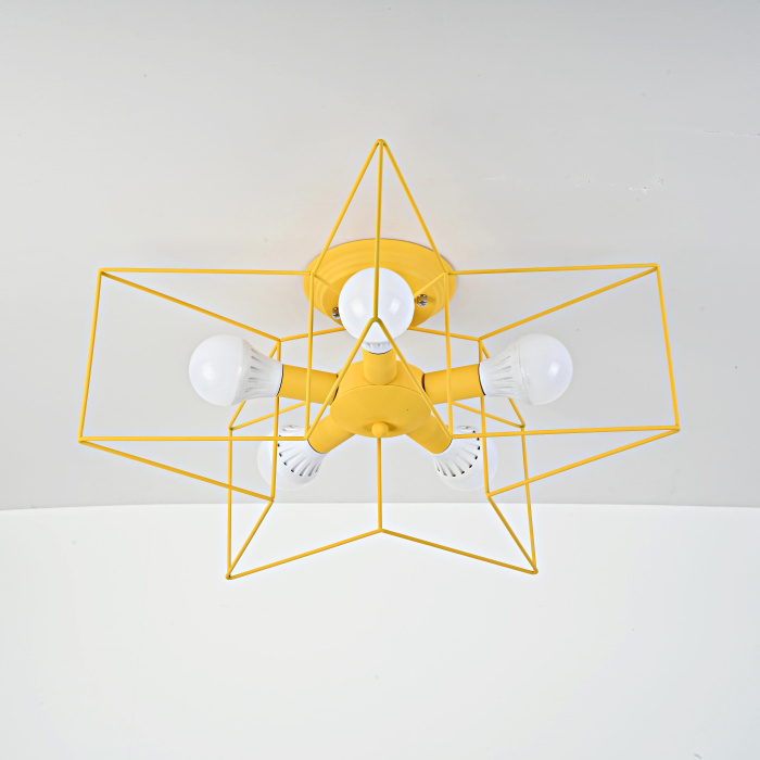 Потолочная люстра ASTERI Yellow ImperiumLoft