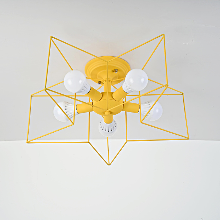 Потолочная люстра ASTERI Yellow ImperiumLoft