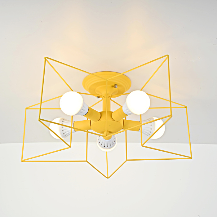 Потолочная люстра ASTERI Yellow ImperiumLoft