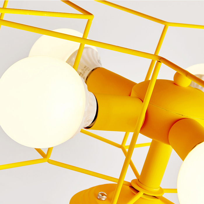 Потолочная люстра ASTERI Yellow ImperiumLoft