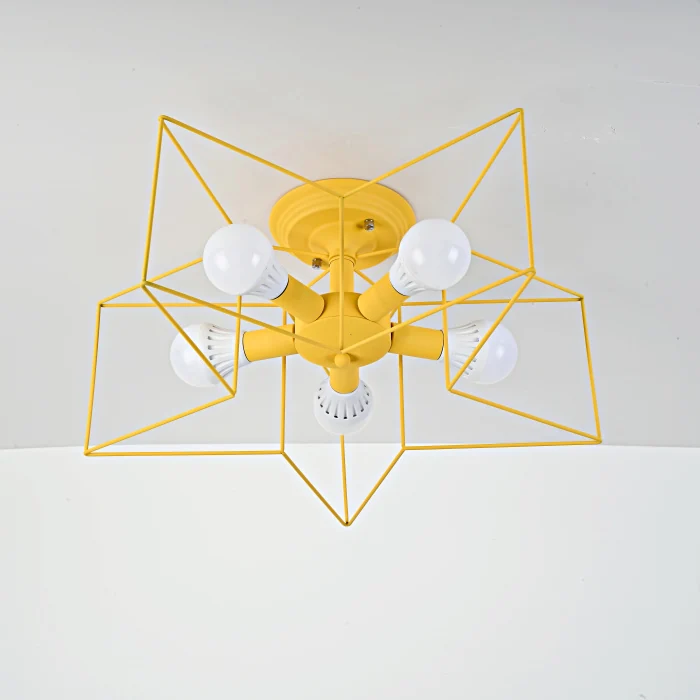 Потолочная люстра ASTERI Yellow ImperiumLoft