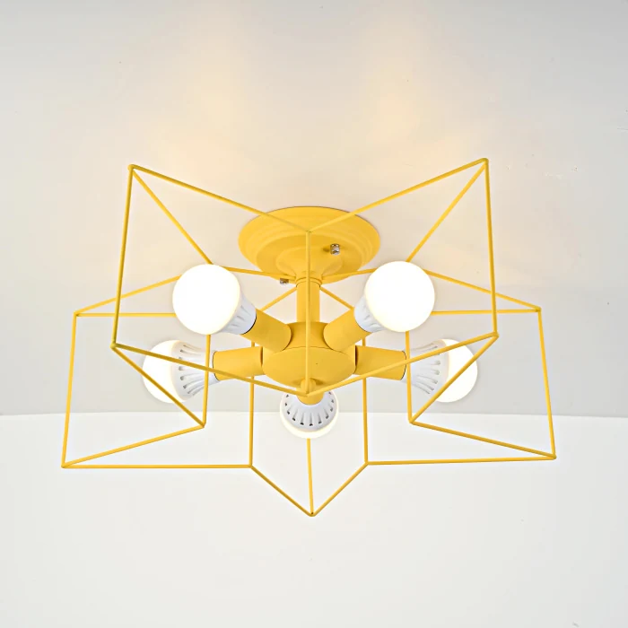 Потолочная люстра ASTERI Yellow ImperiumLoft