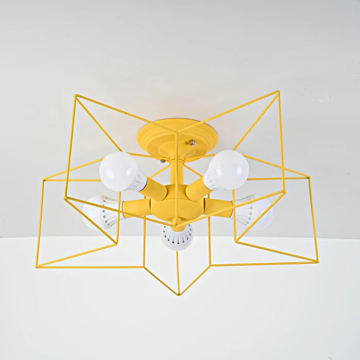 Потолочная люстра ASTERI Yellow ImperiumLoft