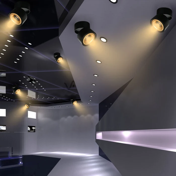 Спот AGENDA White+Gold 10W ImperiumLoft