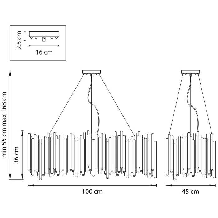 Подвесная люстра Savona LIGHTSTAR 816202