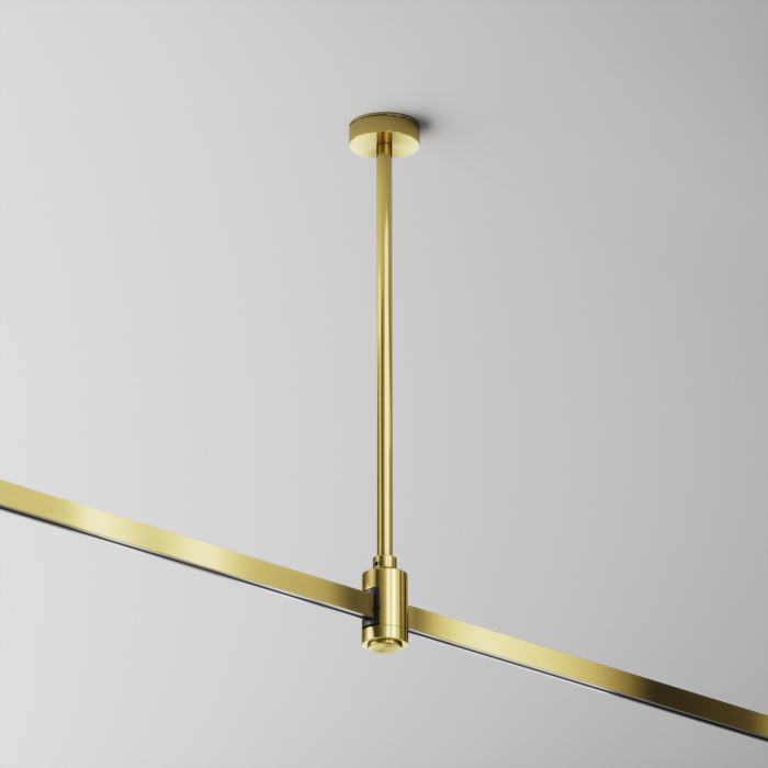 Крепление потолочное Medium 300мм с вводом питания Flarity латунь Maytoni TRA158C-B1-BS