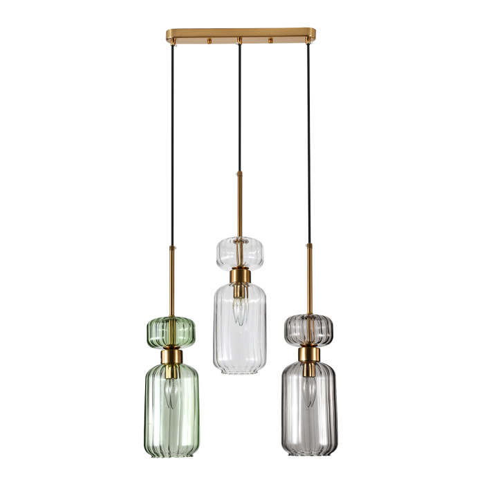 Подвесной светильник GLOSS ESCADA 1141/3S CL/GN/SM