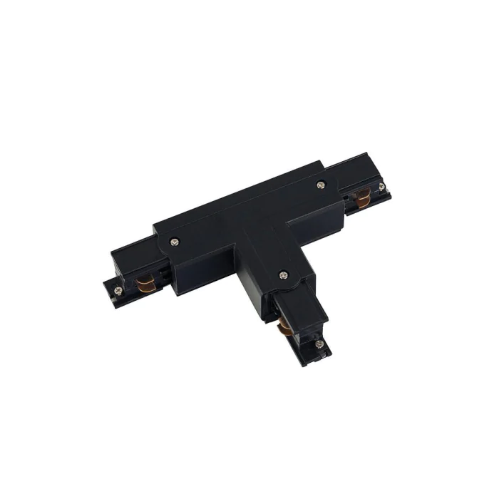 Коннектор для трехфазной трековой системы T-образный левый 2 Nowodvorski Ctls Power Black 8237